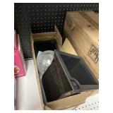 Mayne  set of 3 planters -lighted glass globe