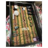 Necklaces- bracelets-maginifiers-crystal ball lot