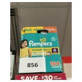 Pampers 164 diapers size 4