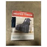 Oversized heated throw 60inx70in