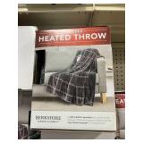Oversized heated throw 60inx70in