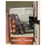 Oversized heated throw 60inx70in