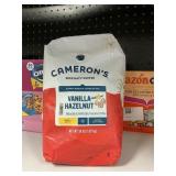 Camerons vanilla hazelnut ground coffee 38 oz