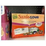 Sazon Goys seasoning 36 packets