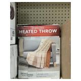 Oversized heated throw 60inx70in