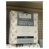 6-pc Performance sheet set King