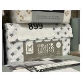 Organic cotton sheet set King