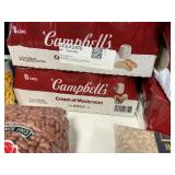 Campbells cream of mushroom soup 8 cans