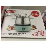 Dash fondue maker 3qt
