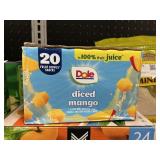 Diced mango 20 cups