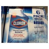 Clorox toilet bowl cleaner 6 pack
