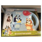 Bluey 3D scooter board