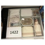 6-pc Premium bathroom decor set
