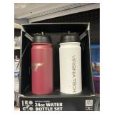 Logo brands 24oz Water bottle set
