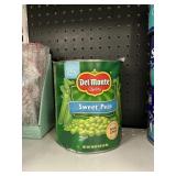 Del Monte sweet peas 105oz