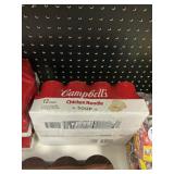 Campbells chicken noodle soup 12 cans