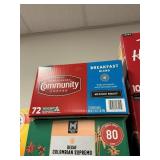 Community breakfast med 72 K cups