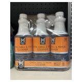Oven,grill & fryer cleaner 3 bottles