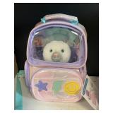 Pet carrier backpack