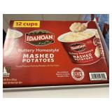 Idahoan mashed potatoes 12 cups
