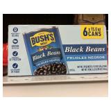 Bush's black beans 6 cans
