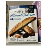 Nonni's almond chocolate biscotti 24 ct