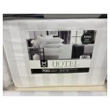 Hotel Coll King sheet set 700tc