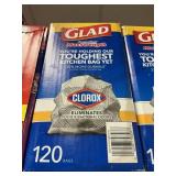 Glad Clorox 120 bags