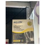 Equate lidocaine + menthol pain patch 3-5 ct