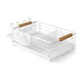 Modern white disg rack