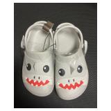 Kids clogs sharks size 13