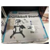 Echelon dumbbell stand