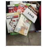 XBOX360 NBA2k10/8/11/13 Cabelas 5 games