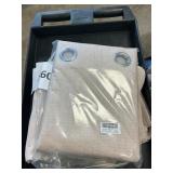 2 Curtain panels 52inx107in  2 packs