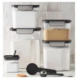 9-pc Airtight bakers food storage set