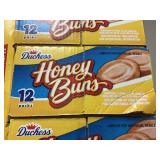 Duchess honey buns 12 packs