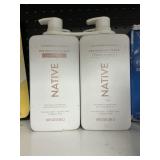 Native shampoo & conditioner 2-34 fl oz