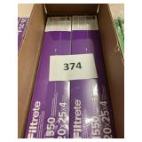 Filters 2 pack 20x25x4