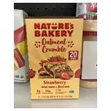 Natures Bakery oatmeal crumble 20 bars