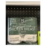 Chunck chicken breast in water 6-12.5oz