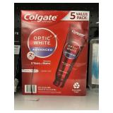 Colgate optic white 5 pack