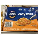 Kraft mac & cheese 18 pouches