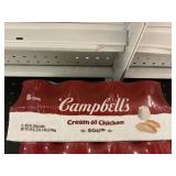 Campbell's cream of chicken soup 8 cans