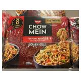 Nissin Chow Mein beef 8 trays