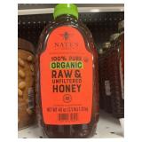 Nate's raw honey 40 oz
