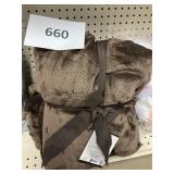 106inx90in Velvet plush throw