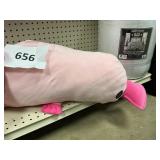 Perry weighted stuffed toy -has some dirt