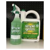 Simple Green 140oz + 2 spray bottles