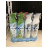 Febreze air mist 4 cans