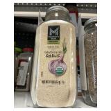 Organic granulated garlic 11 oz